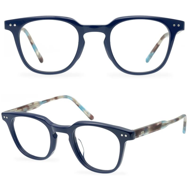 

Prescription Glasses Brand Designer Neutral Acetate Eyeglass Frames Eye-Glasses Man