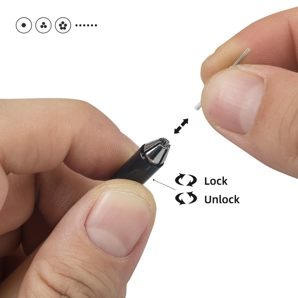 1 قطعة قلم يدوي للوشم متعدد الوظائف شبه دائم ماتي مقبض خشبي أداة ماكياج للشفاه الحاجب رسم الضباب الحاجب