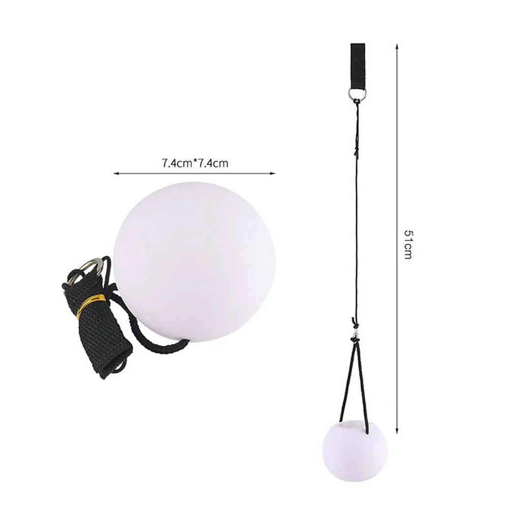 1PC luminous LED POI throwing ball for professional belly dance stage props and performance accessories