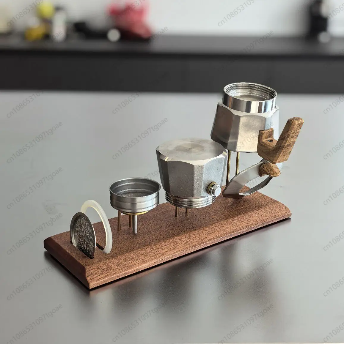 Mocha pot, coffee pot drain bracket to dry, special drying storage rack for card pot