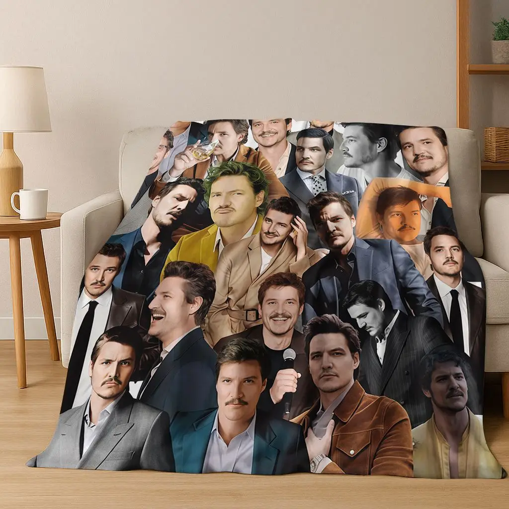 ثلاثية الأبعاد خوسيه بيدرو بالمسيدا باسكال ستار الفانيلا بطانية لينة بطانية دافئة لغرفة النوم غرفة المعيشة السرير السفر التخييم نزهة هدية