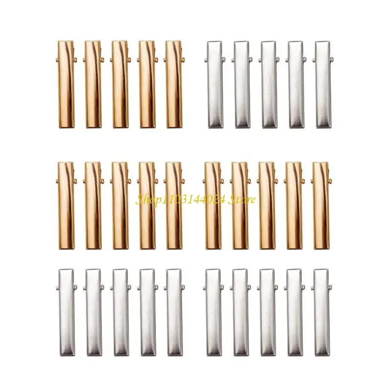 N5KE Silicone Hair Clip Resin Mold DIY Hair Pin Casting Moulds Hair Clip Making Molds