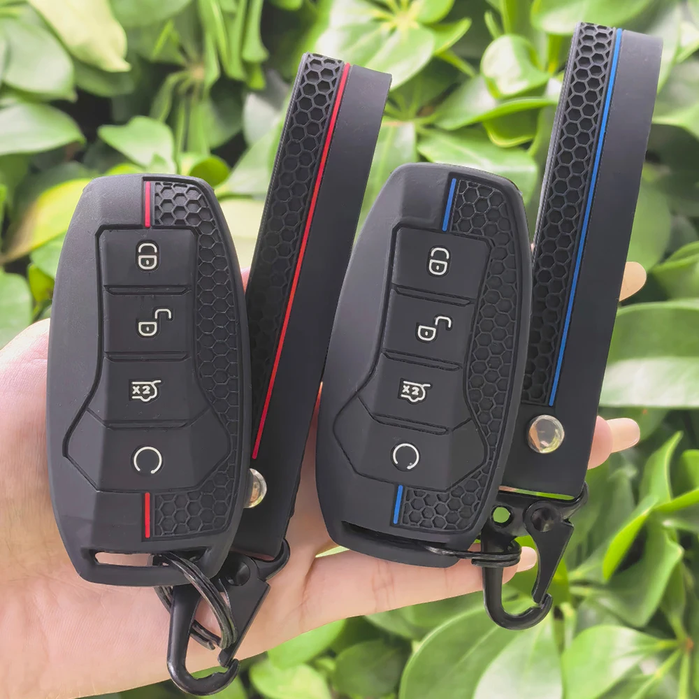 Car Key Case Cover Fob For BYD Song Plus Atto 3 Han EV Tang DM Qin Seal Dolphin Car Keychain Shell Protecter Accessories