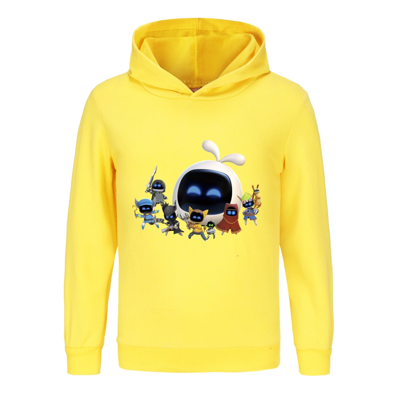 Anime Astro Bot Kids Sweatshirts Children Clothes Girls Game ASTROBOT Clothes Girls Boys Long Sleeve Tops Teenage Hooded Shirt