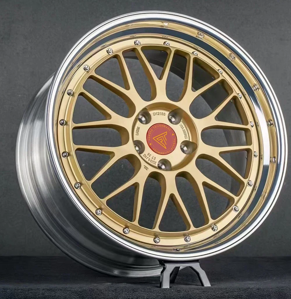 17-24 pollici 2 pezzi BBS deep dish cerchi 5 x112 5x120 5X 130 cerchi forgiati in lega da corsa per BMW Mercedes Audi Rolls Royce