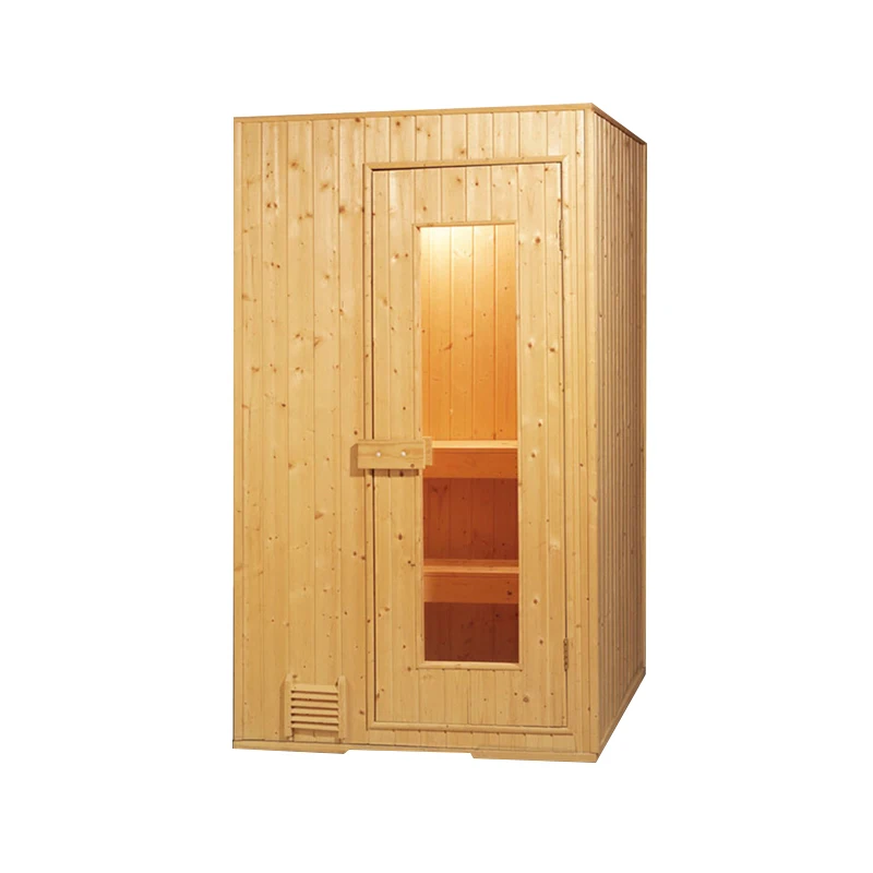 Sauna room wood plank household commercial double dry steam room sweat steam room sauna furnace stone steam engine