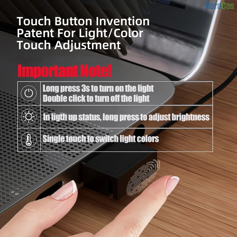 Eye-Care Laptop Monitor Light 5 Colors Aluminium LED Desk Lamp 30cm Portable Light Bar Dimmable USB Screen Work Table Lamp