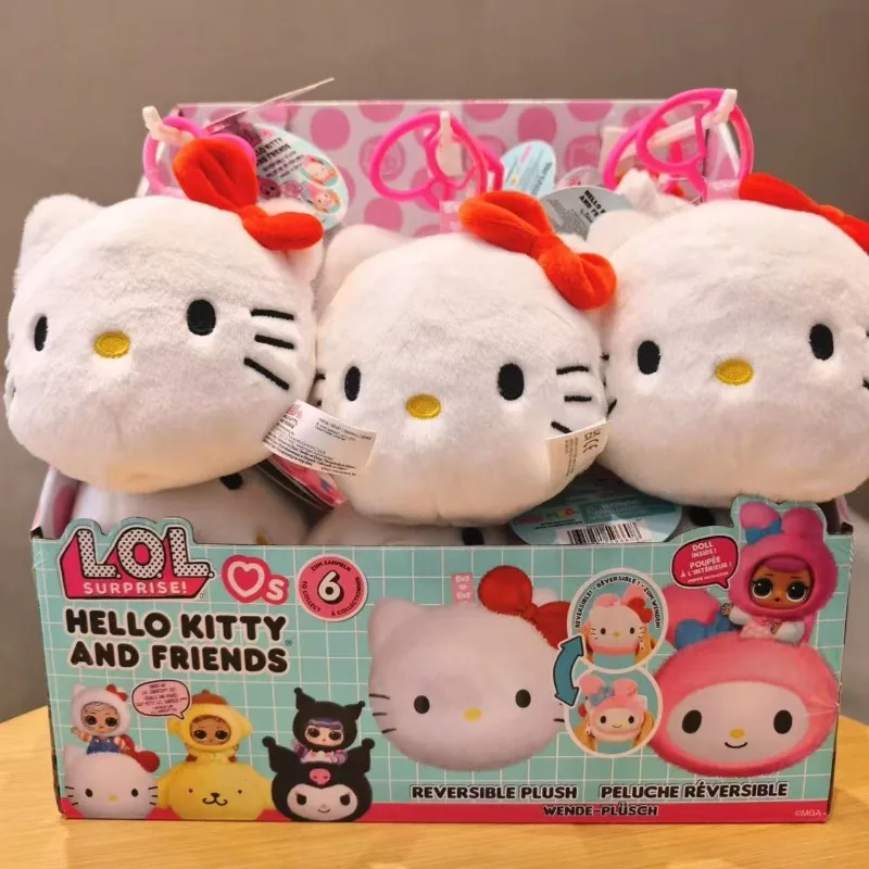 

MGA L.O.L. Surprise Hello Kitty and Friends Blind Box Anime Figure Doll Pendant Keychain Toys Collect Ornaments