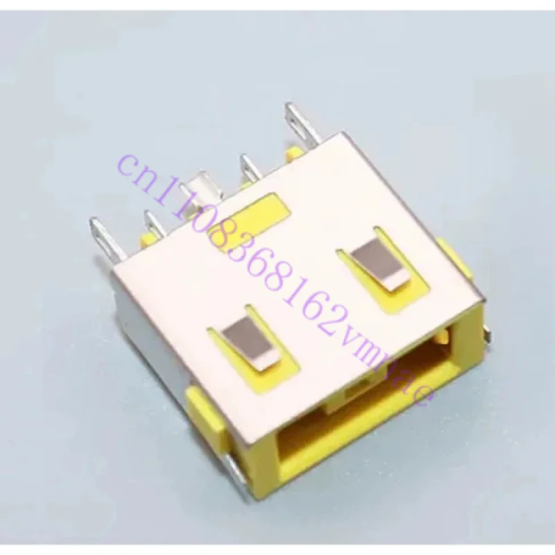 10-100Pcs Yellow Laptop DC Power Jack Socket Connector For Lenovo G400 G405S G505 G490 G500 G505 Z501