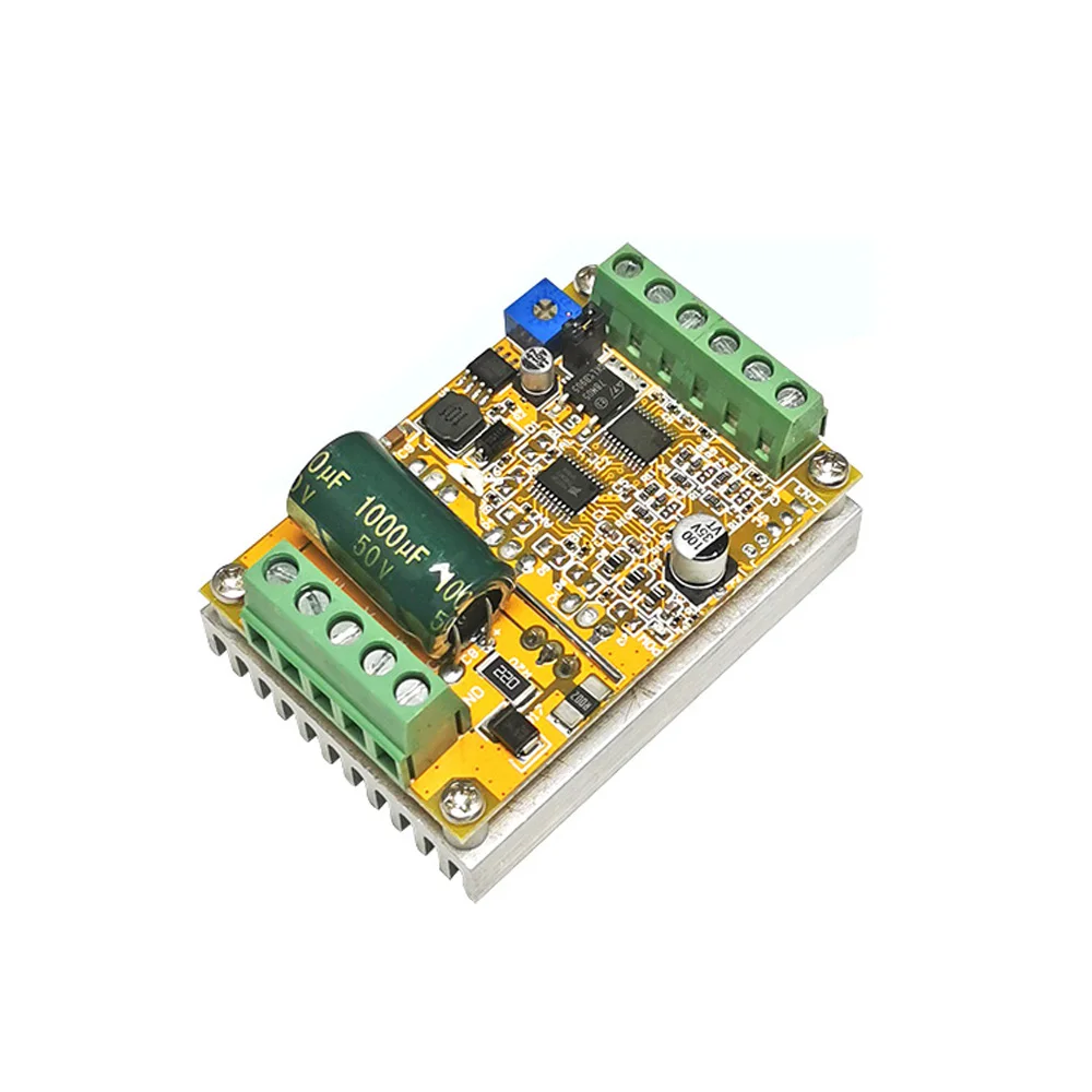 BLDC Three-Phase DC Brushless Hall-Free Controller PWM Motor ESC 380W Driver Board