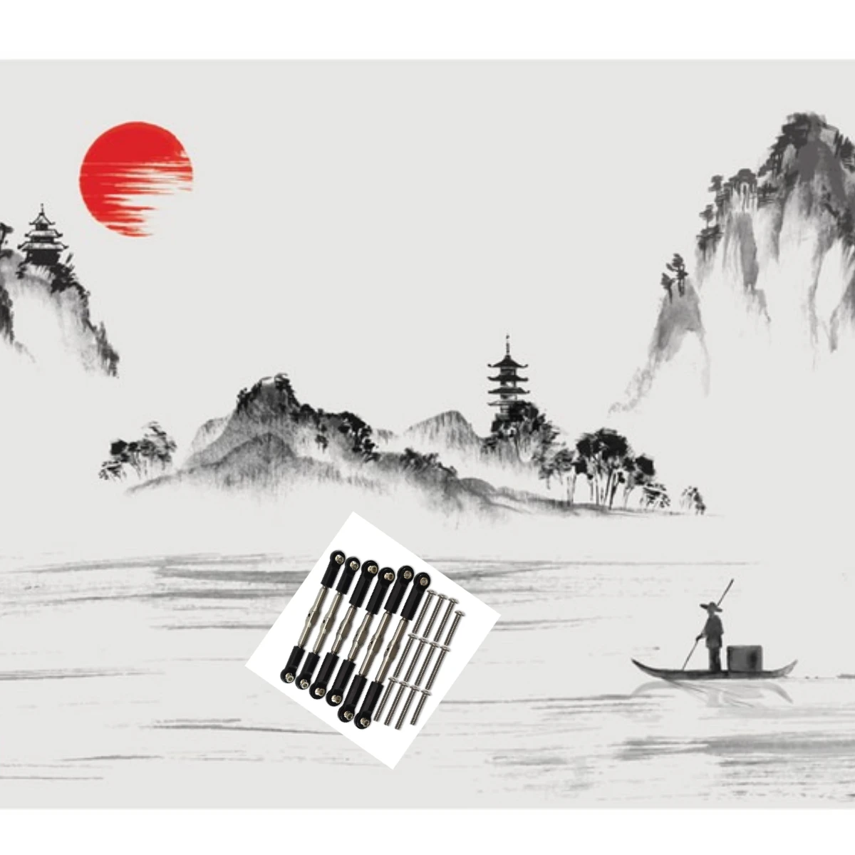 GPM ARRMA 1/8 Kraton Notorious Outcast -อะไหล่รถแข่ง ARA106060 สำหรับก้านปรับระดับสแตนเลส