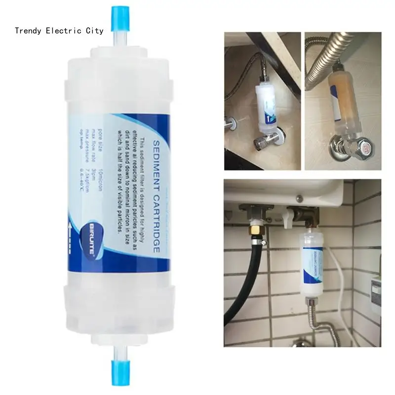 R9CD Home Kitchen Sediment Water Filter Cartridge Replacement with PP Filtration Osmosis Water System