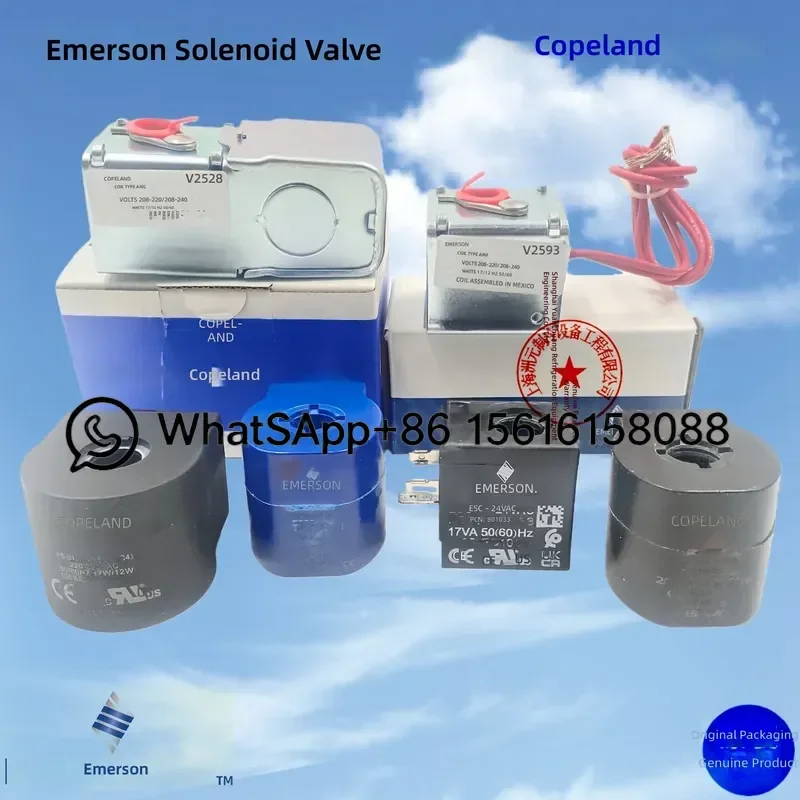 EMERSON Air Conditioning Solenoid Valve Coil ASC2 ASC4 ESC AMG X-28894-70001 Replacement Parts for HVAC System
