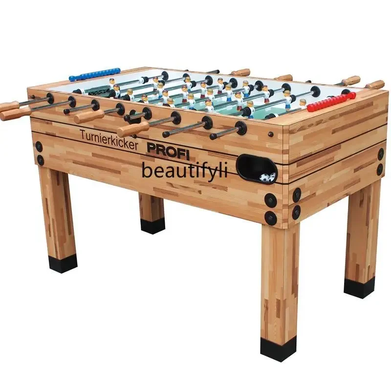 

Table Soccer Desktop Foosball Board Game Eight-Pole Standard Adult Table Football Game Machine Household