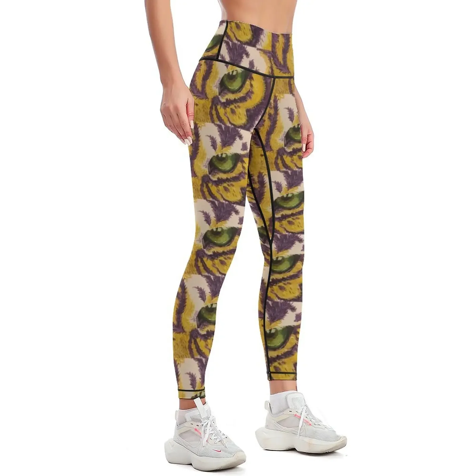 Eye of the Tiger Leggings sports tennis for Jogger pants Fitness woman Sweatpants Womens Leggings