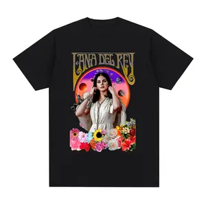 Women's Short Sleeve T -Shirt, Lana Del Rey, Ultraviolence, Music Album, Vintage, Hip Hop, Streetwear, Plus Size 8 Main Sales Plus Size Women's Blouse - №1