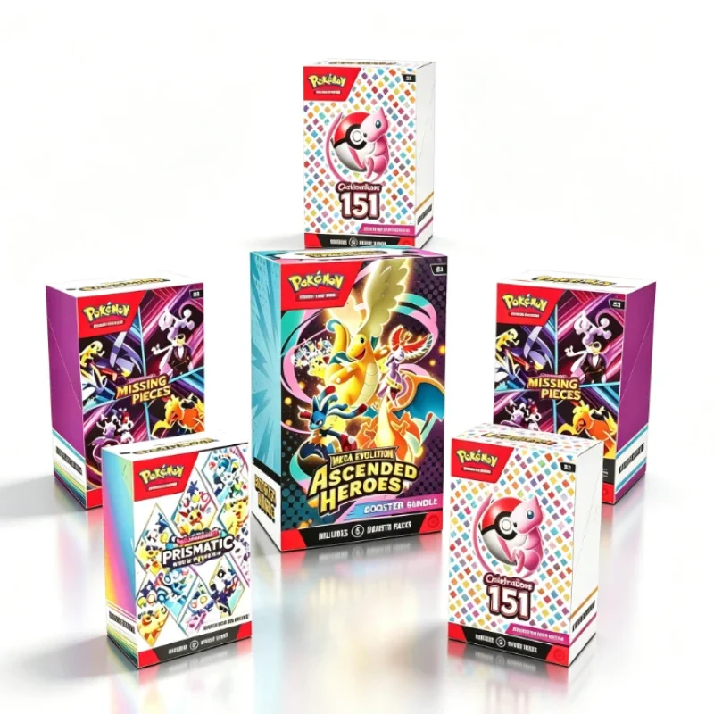 NEW#  Pokémon English Mega Evolution Ascended Heroes Scarlet Violet 151 Booster Bundle ME03 Trainer Box Collected Trading