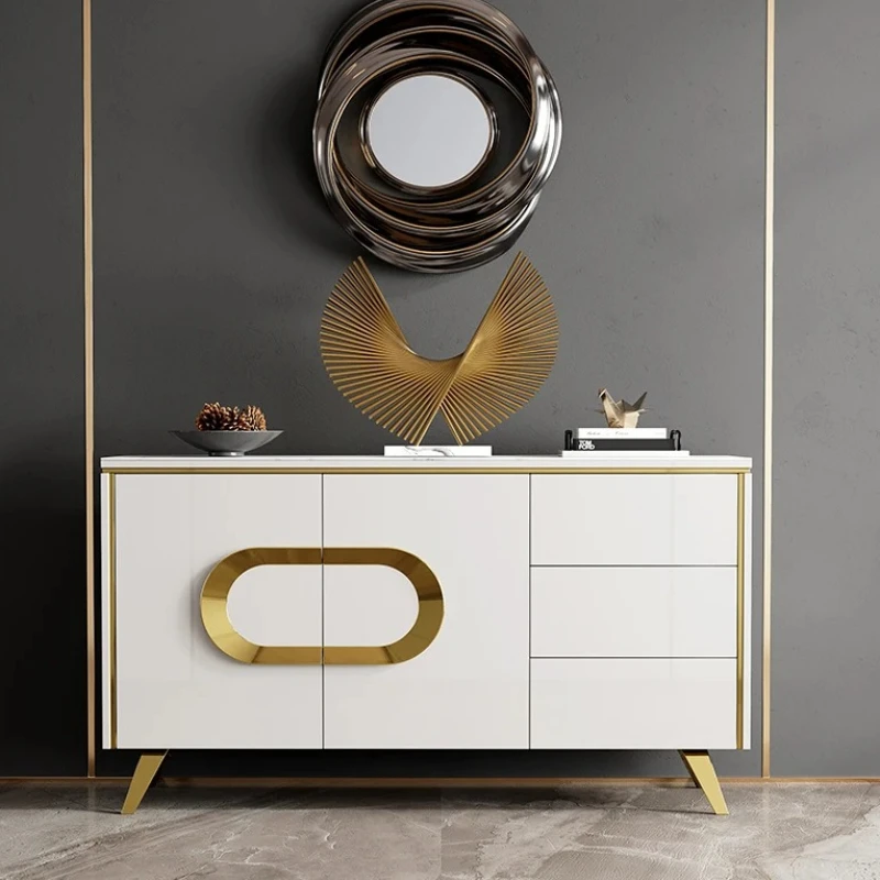 Storage Living Room Cabinets Minimalist Drawers Bathroom Display Side Cabinet Ultra Thin Sideboard Woonkamer Kasten Furniture