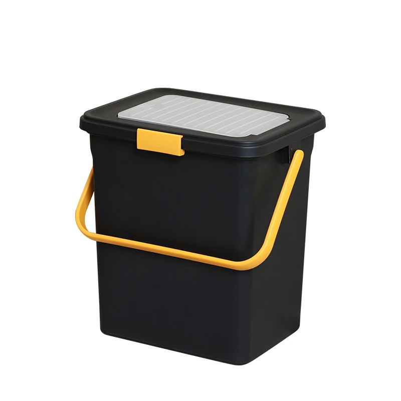 

Portable Eco-Friendly Plastic Pet Food Storage Container Square Dog and Cat Food Sealed Bucket Grade Food Storage for Animals