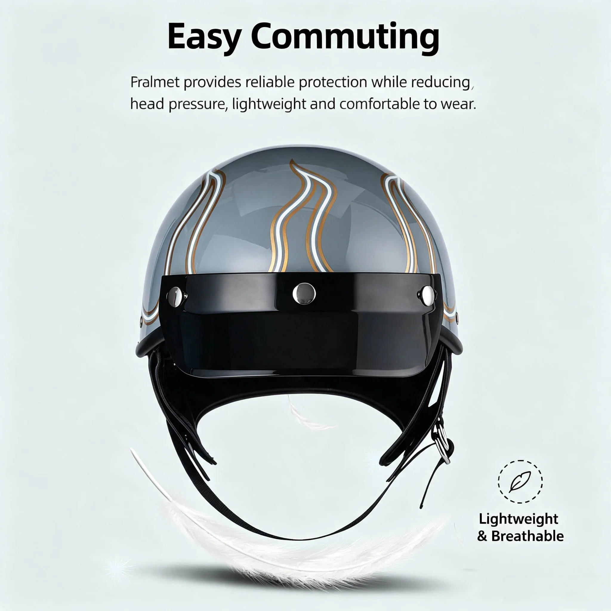 Unisex, plus-size electric vehicle half helmet, large head circumference electric motorcycle safety helmet, all-season riding helmet for electric bikes and scooters