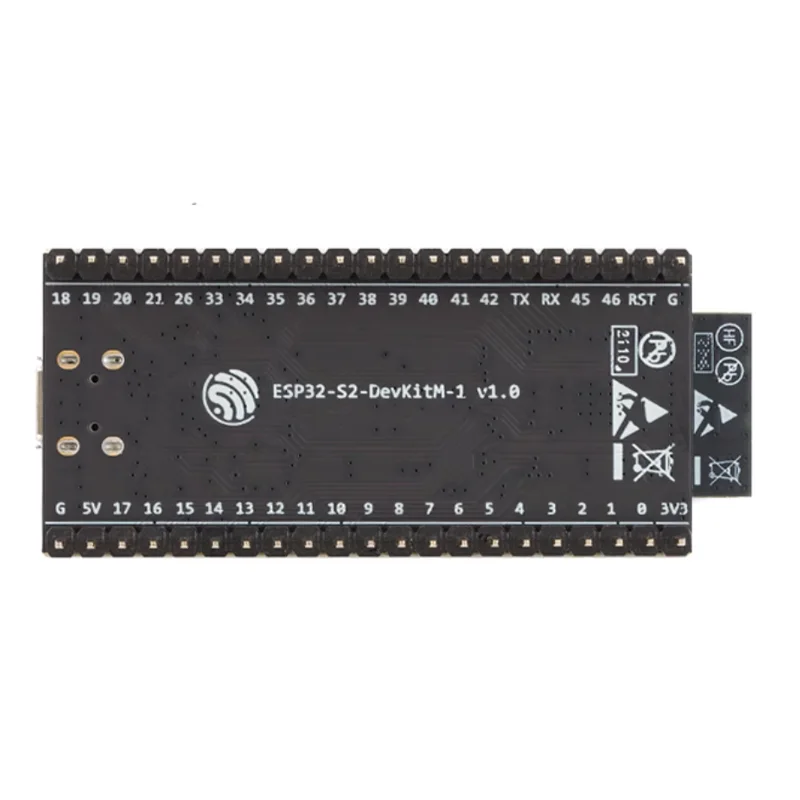 De ESP32-S2-DevKitM-1U-N4R2 Is Uitgerust Met Het ESP32-S2-MINI-1-2U Wifi-Ontwikkelingsbord