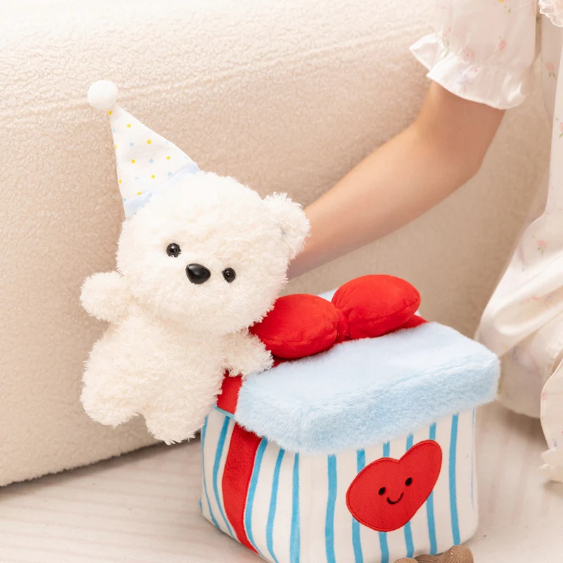 만화 귀여운 곰 인형 고품질 꽃바구니 곰 선물 상자 곰 홈 장식 발렌타인데이 여자친구 선물