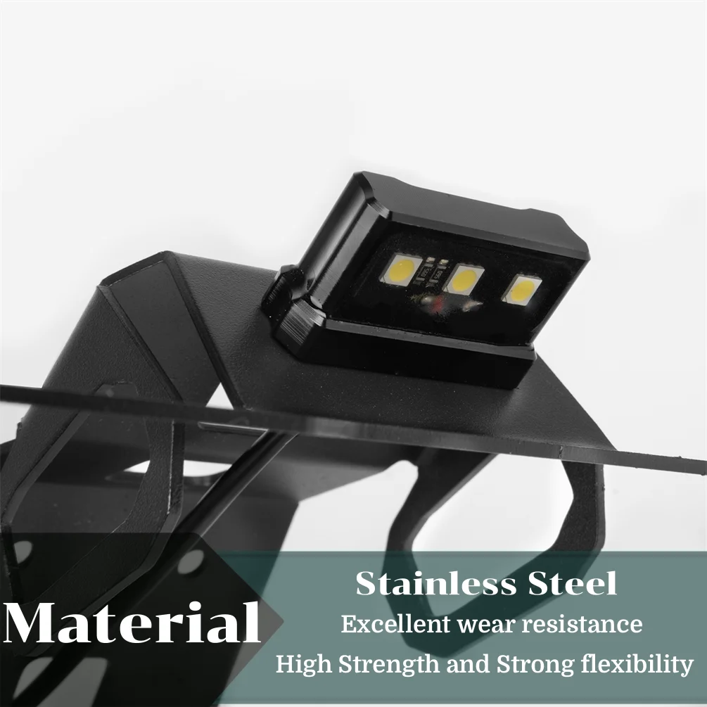 Motorcycle License Plate Holder Bracket Kit for Kawasaki Z1000SX 2020-2023 Z1000 SX Tail Tidy Fender Eliminator with LED