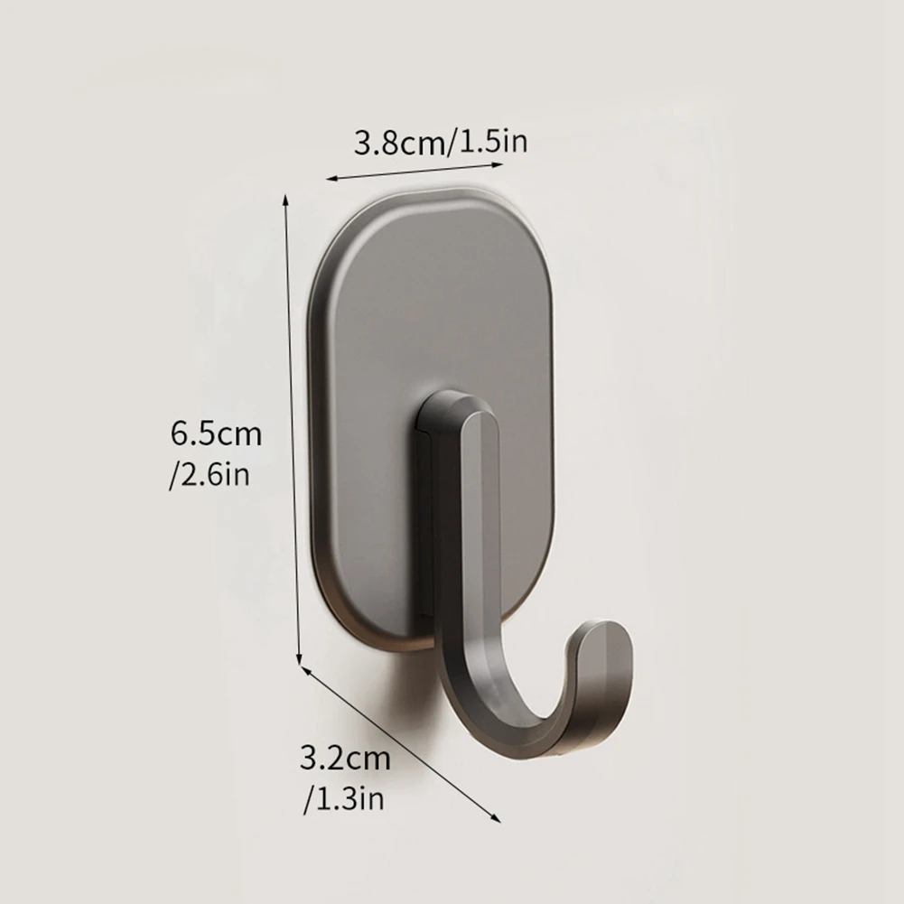 10PCS Strong Magnet Storage Hook Kitchen Refrigerator Multi-Purpose Hook Bathroom Door Wall Rack Coat Bag Towel Hanger
