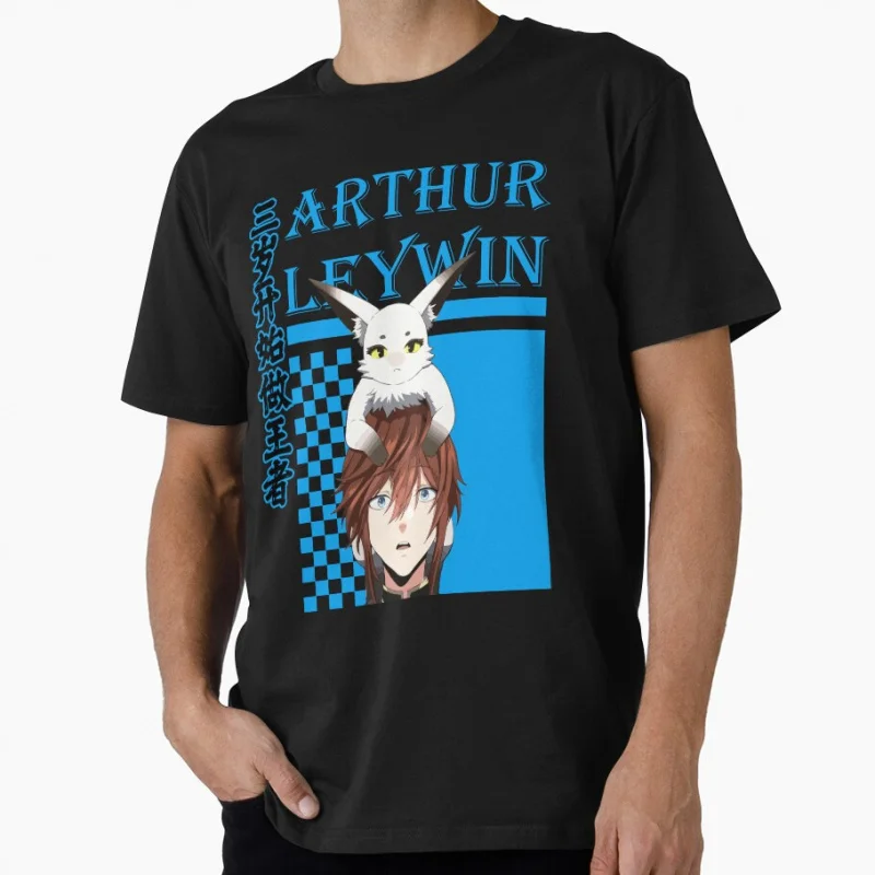 Manga Arthur Leywin - The Beginning After The End_ Anime t shirt for fans Large size Tops 100% cotton Clothes Birthday Gift