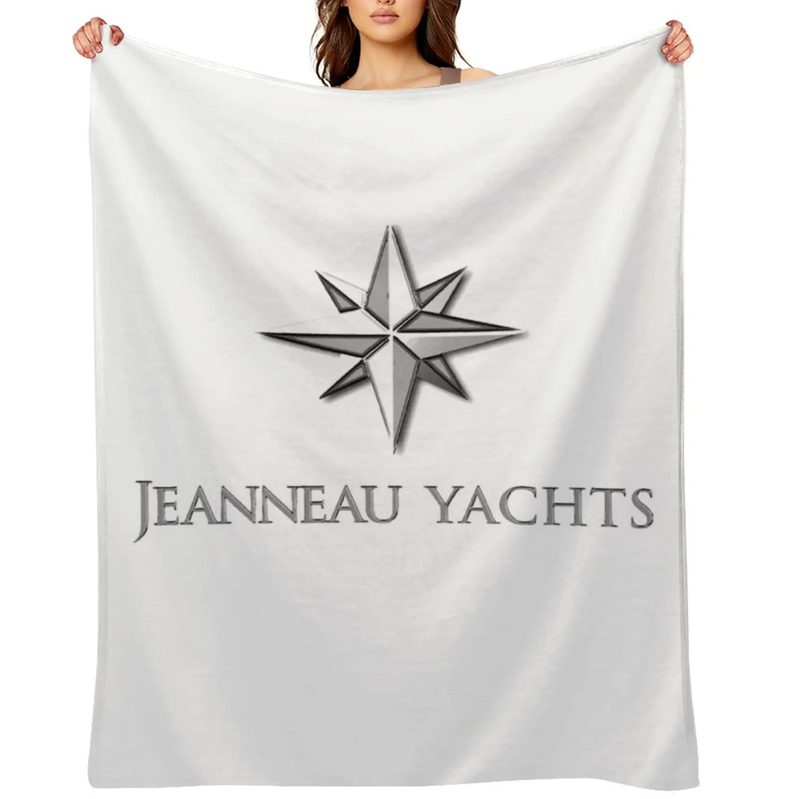 

Jeanneau sailing Yacht , Jeanneau Yachts Throw Blanket Retros Decorative Sofas Plush For Sofa Thin Blankets