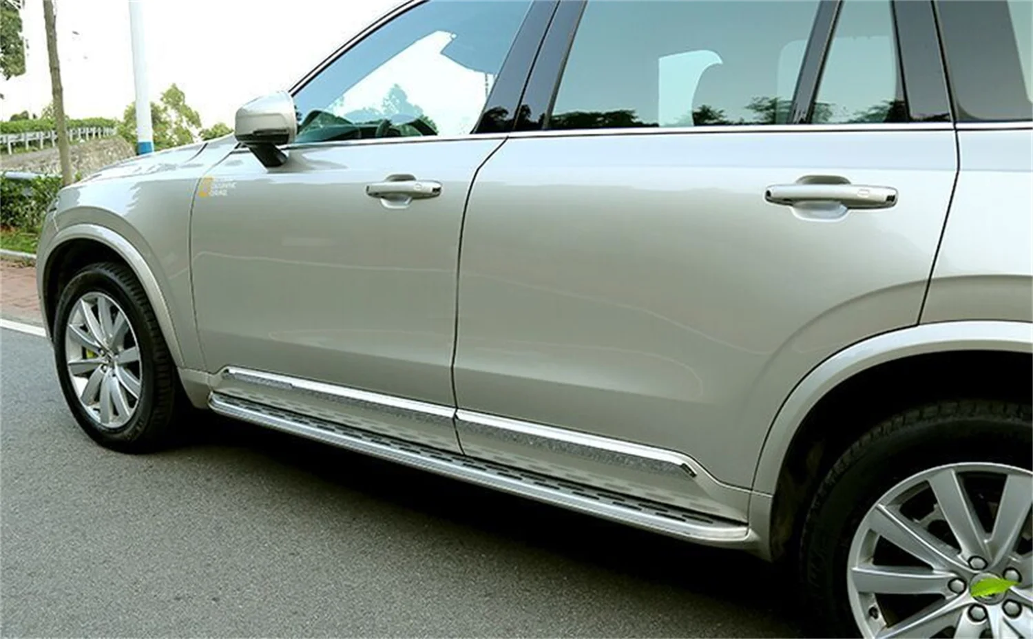 for Volvo XC90 2015-2020 Chrome Side Door Body Molding Strip Trim Exterior ABS Car Accessories 4pcs