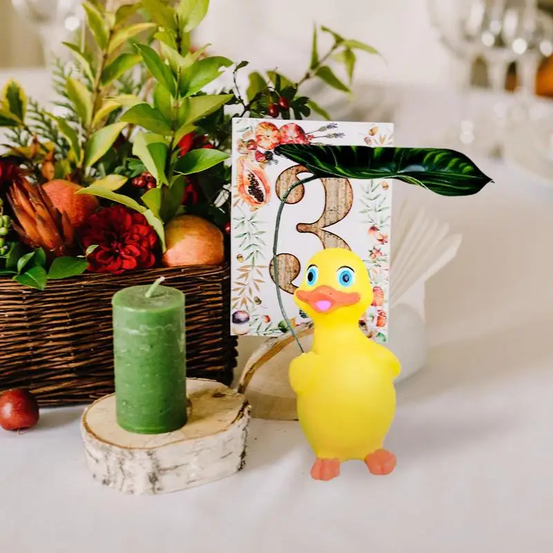 

Фигурки утки, садовая статуя утки, декор, атмосферостойкая смола, декоративное украшение для стола, домашние тротуары, балконы, патио, дорожки