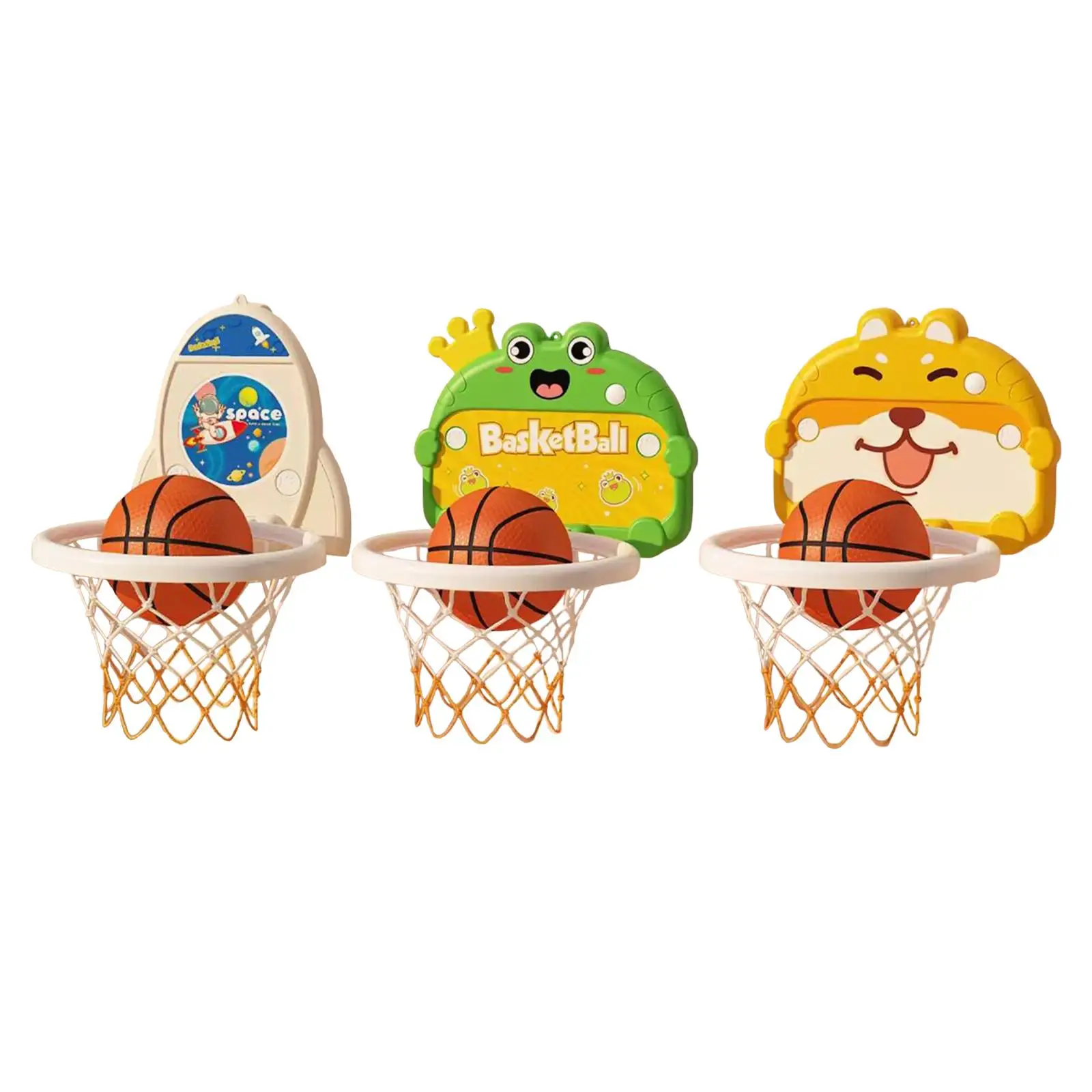 Mini Basketball Hoop Set Educational Interactive Activity Centers Parent Child