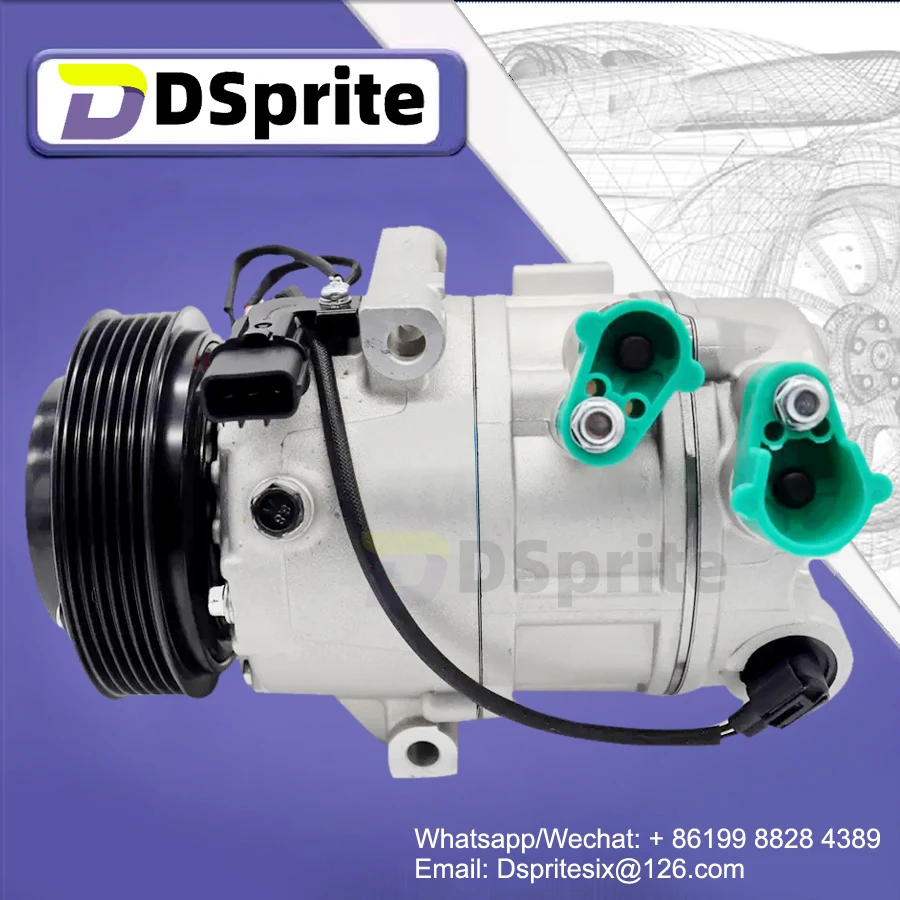 

Компрессор кондиционера VS16E 70817223 977012Y550 8FK351010-061 890575 853039N KAK284 351010-061 для HYUNDAI Ix35 KIA Sportage 13-