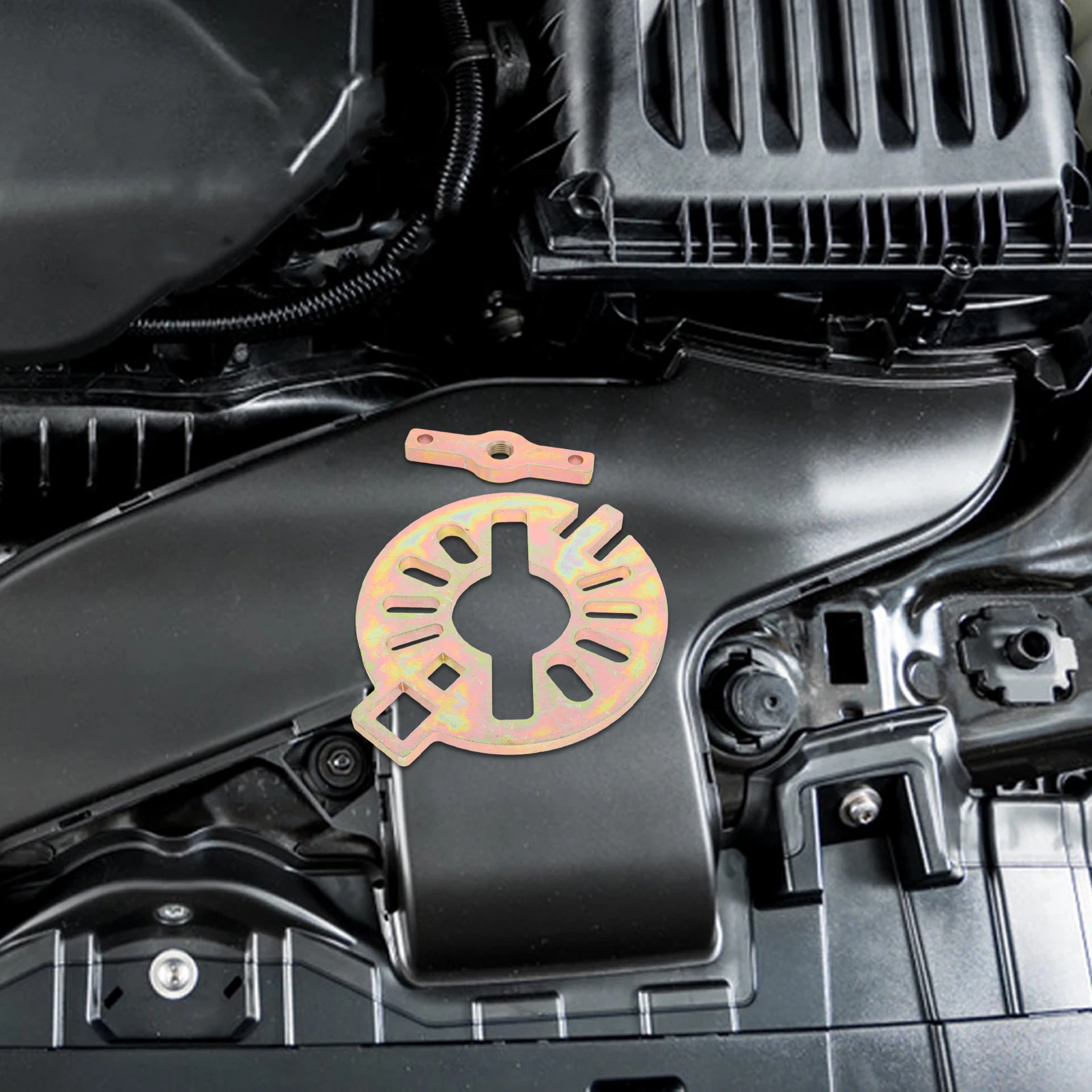 

Heavy Duty Flange Holding Tool Wrench Holder Durable Compact Design Compatible For Ford 8.8 40 Dana 0.32Cm Flange Easy