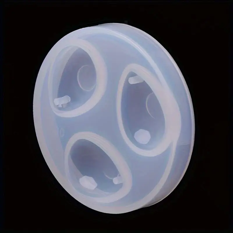 1/2Pcs Crystal Dropper Necklace Pendant Earring Mold Silicone Resin Adhesive DIY Handmade Jewelry Making Kit