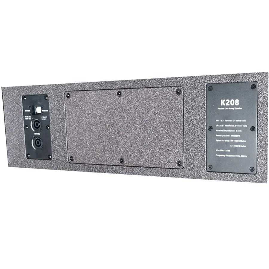 2026 Hot SellingDual 8 Inch 2 Way Powerful Empty Line Array Cabinet High Performance Line Array Speakers
