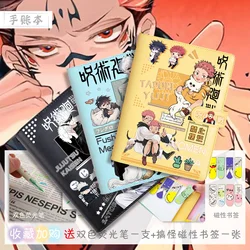 Anime Jujutsu Kaisen Notebook Yuji Itadori Gojo Satoru Notebooks Cartoon Peripherals Stationery Student Stationary Sketchbook