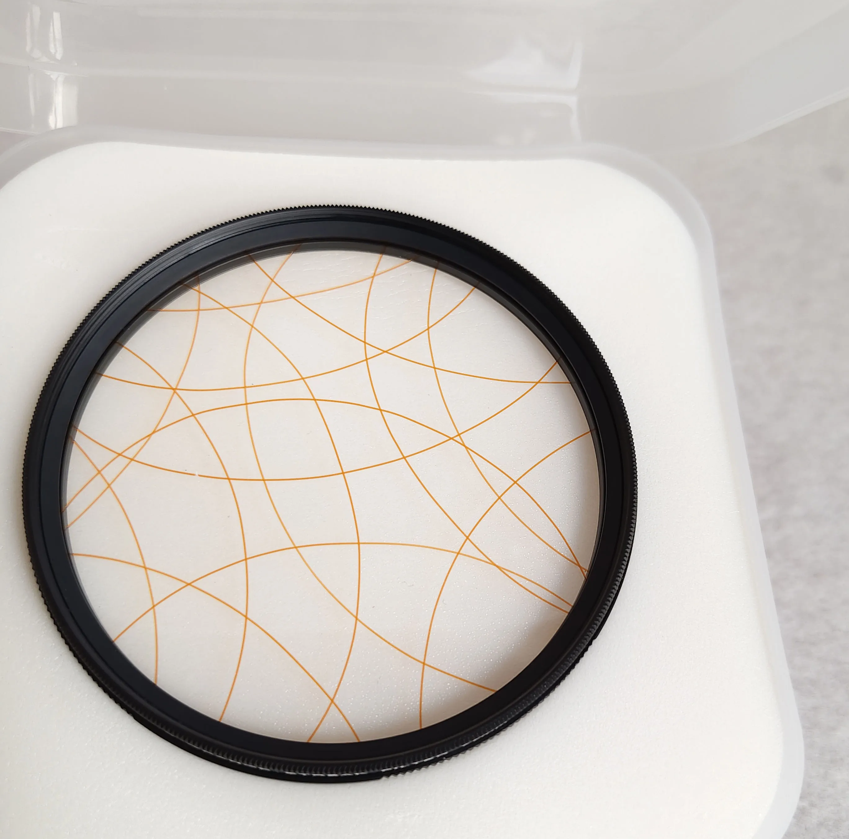 car light Irregular trailing Elongation Streak Filters 67\77\82mm Sun roadlamp Blue Orange clear Scattering Messy sci-fi Filter