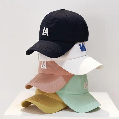 Imagen 2 del producto Gorra de béisbol con letras simples, gorra de béisbol para mujer, gorras bloqueadoras solares dobladas para primavera y verano, visera de pesca para deportes al aire libre para hombre, sombreros con visera