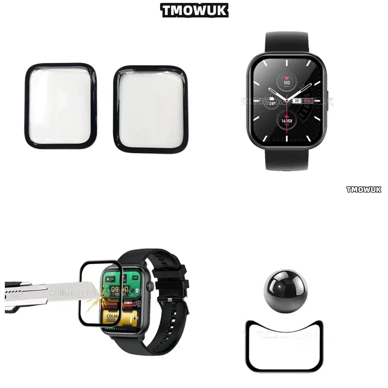 

For Colmi C60 C80 P68 P28 - Soft PMMA 3D Curved Screen Protective Film, Anti-Scratch