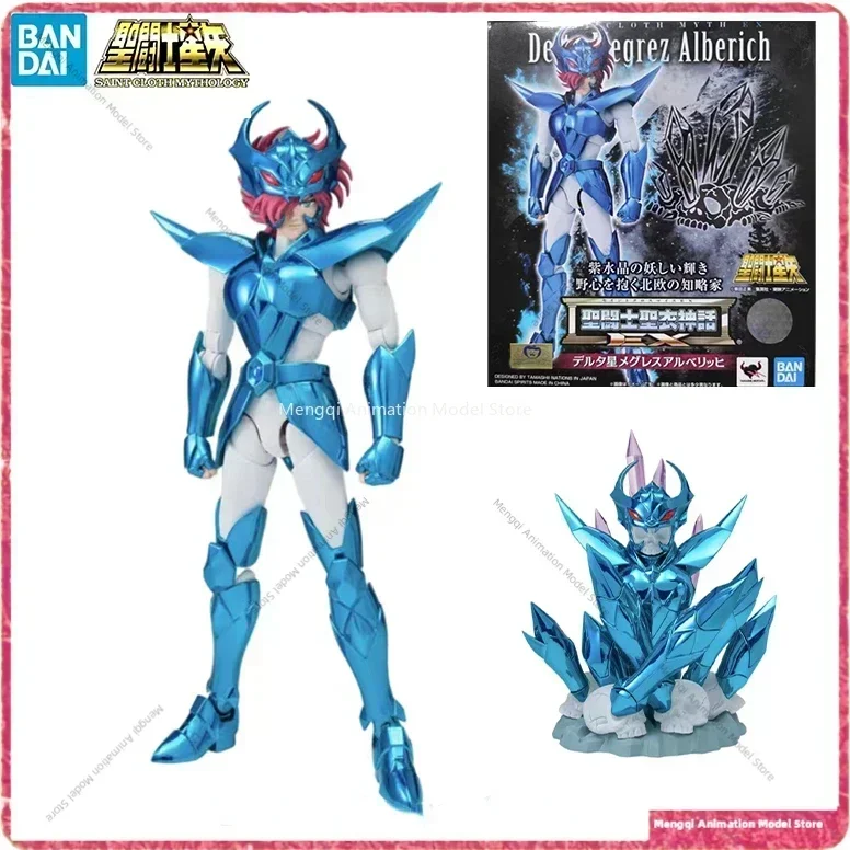 BANDAI en Stock Saint Seiya Saint Cloth Myth EX Delta McGrath Alberich 18cm personaje de Anime modelo de juguete