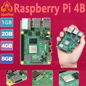 Raspberry Pi 4 Model B Pi 4B 1GB 2GB 4GB 8GB RAM PI4Bオプション 12ベストセールスRasperry Pi 4 -№7