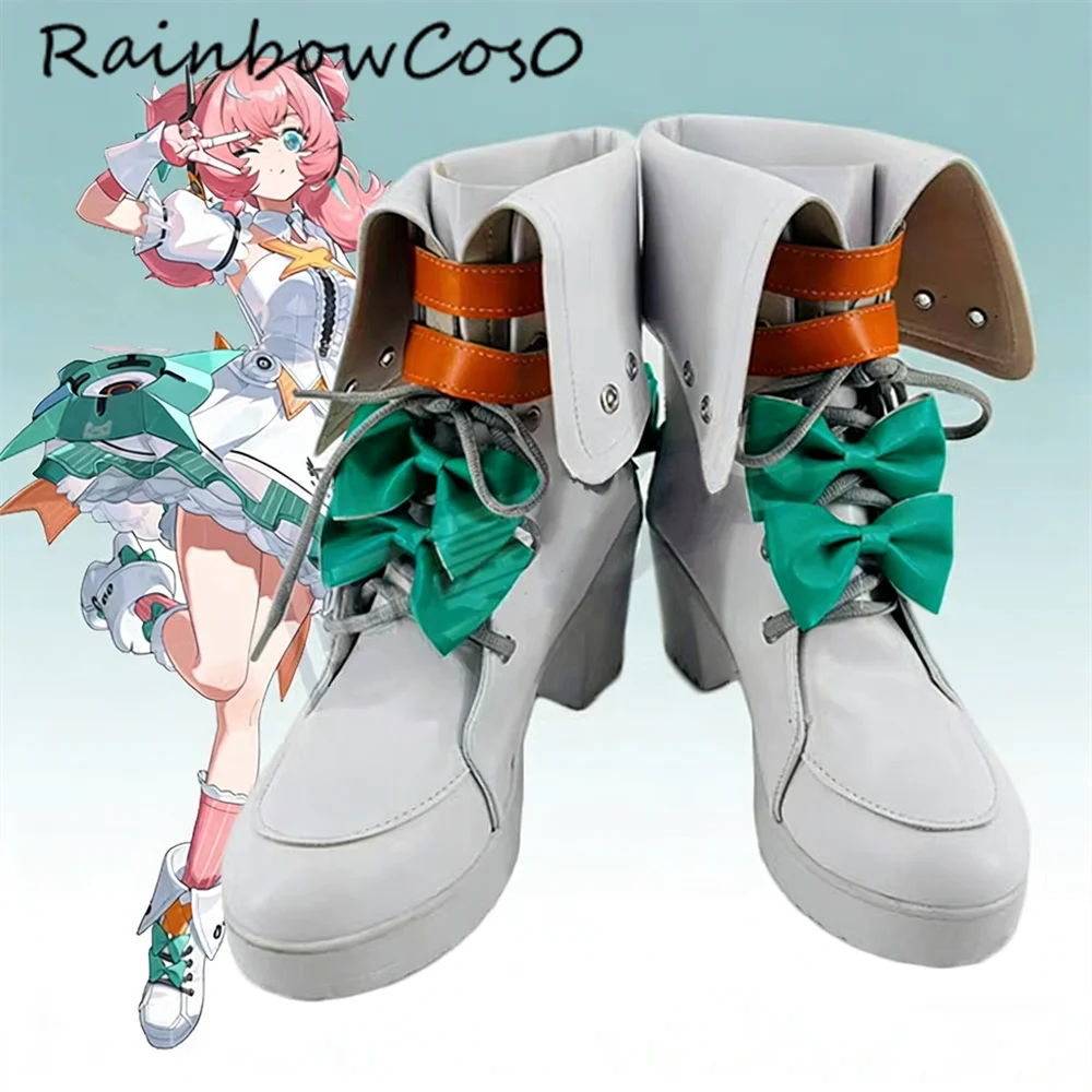 

Aria Zenless Zone Zero Cosplay Shoes Boots Game Anime Halloween Christmas RainbowCos0 W5552