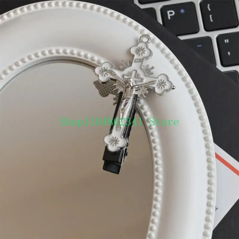 5ASD Hair Clip для подростков Girl Y2K Gothics Hairclip Bobby Pin Pin Clip Clip Metallic Hair Barrettes для женских ударов