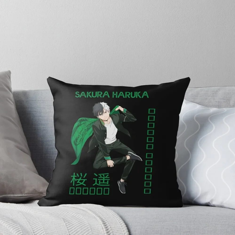 Wind Breaker - Haruka Sakura Throw Pillow Cushions Cover Sofa Cushions Cover Pillow Cover Pillow