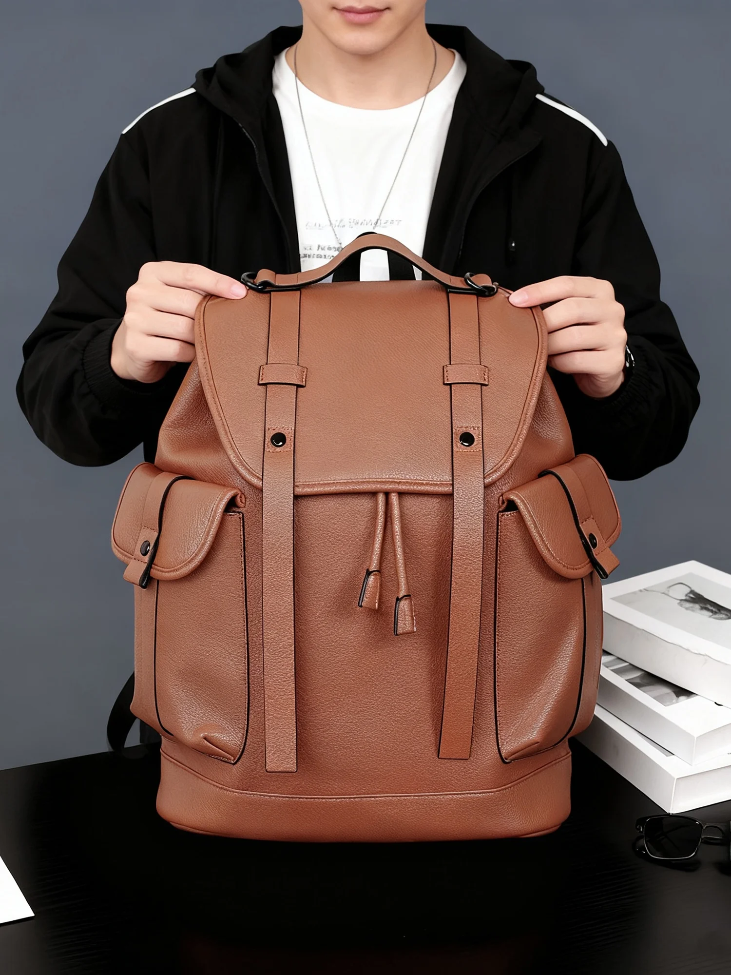 retro-busin-leather-men's-bapa-large-capaci-commuter-cuter-bag-casual-design-sensation-college-student-bookbag