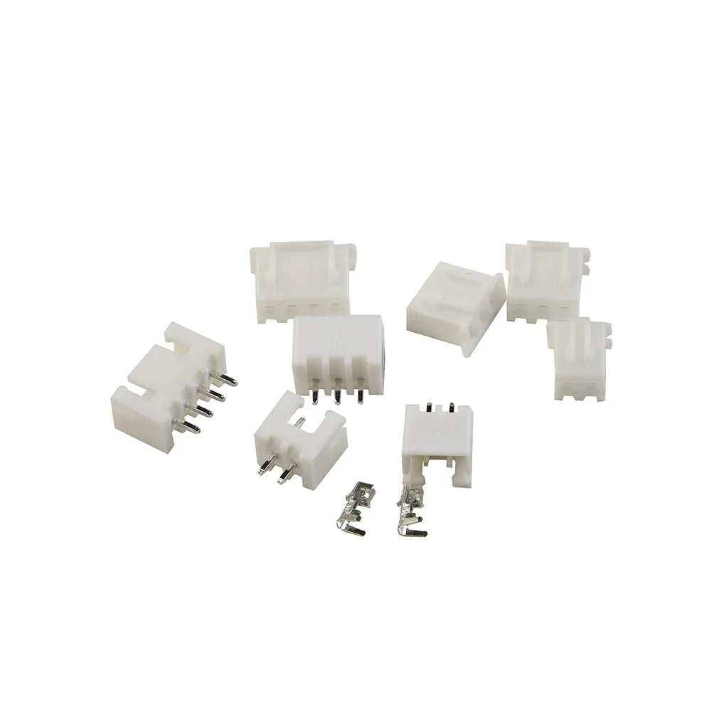 250pcs/Set Pin Connector Plugs+Terminals 2.54mm Pin Socket Header Cable 2/3/4 High Quality Practical Brand New