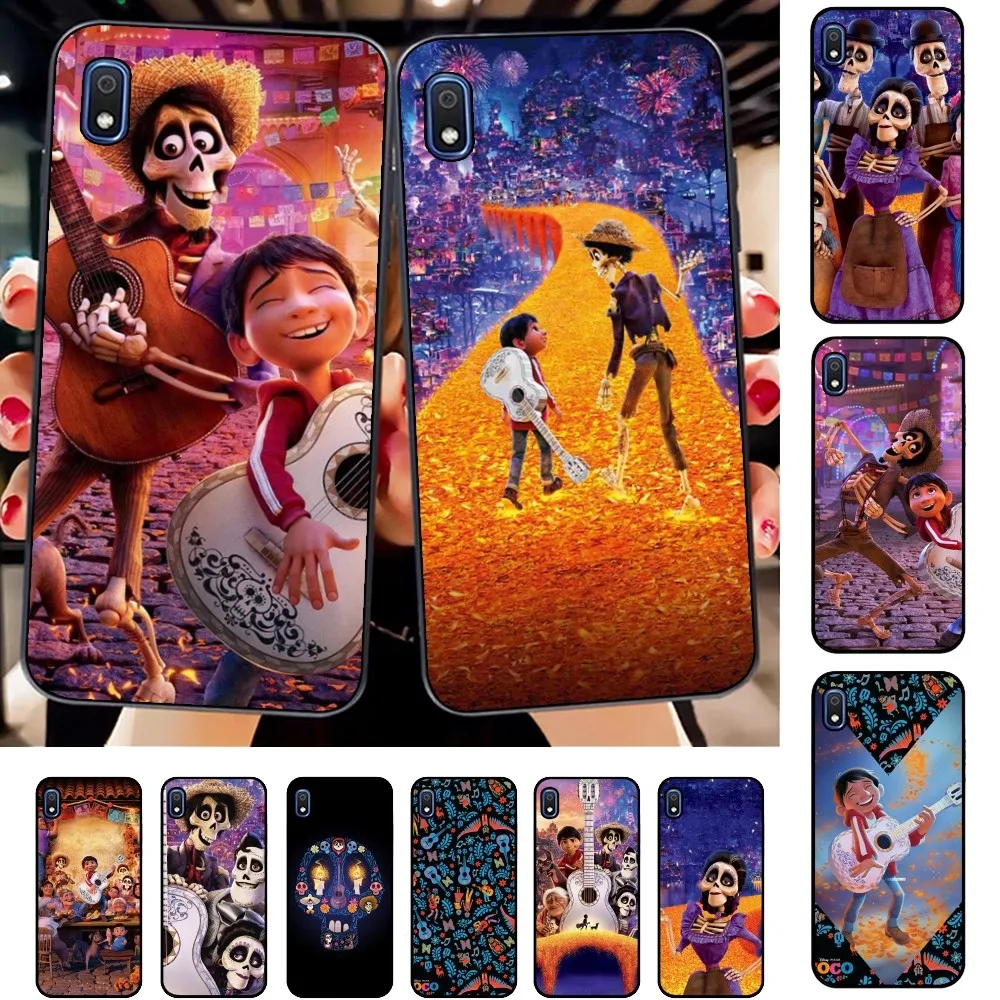 Чехол для телефона Disney Coco для Samsung A 10 11 12 13 20 21 22 30 31 32 40 51 52 53 70 71 72 73 91 13 корпус