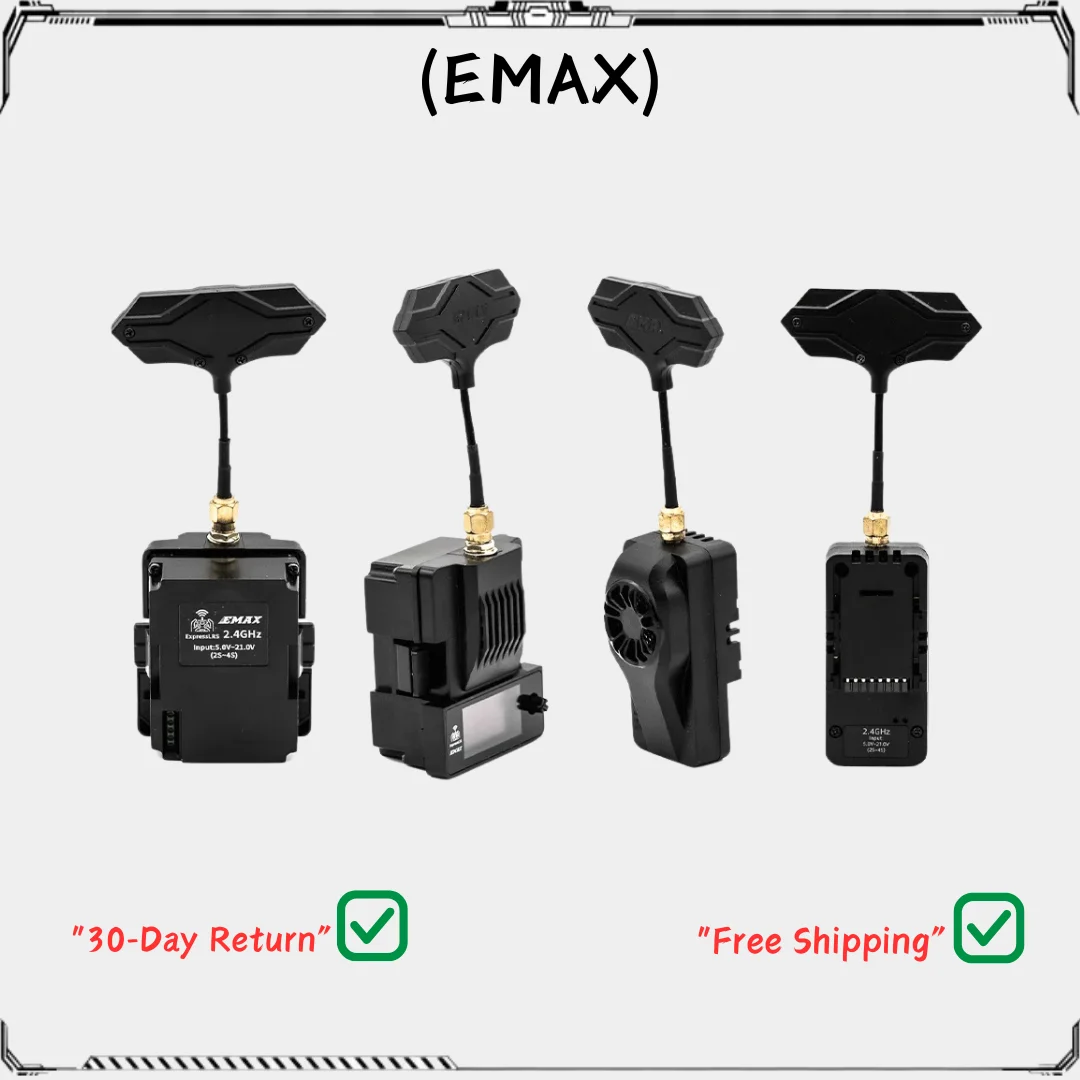 

EMAX Aeris Link ExpressLRS ELRS Micro TX Module 2.4G 915MHz With OLED Screen And Cooling Fan For RC Airplane FPV Drone